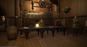 木工師ギルドの受付外観