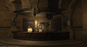 錬金術師ギルドの受付外観