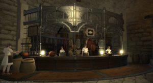 調理師ギルドの受付外観