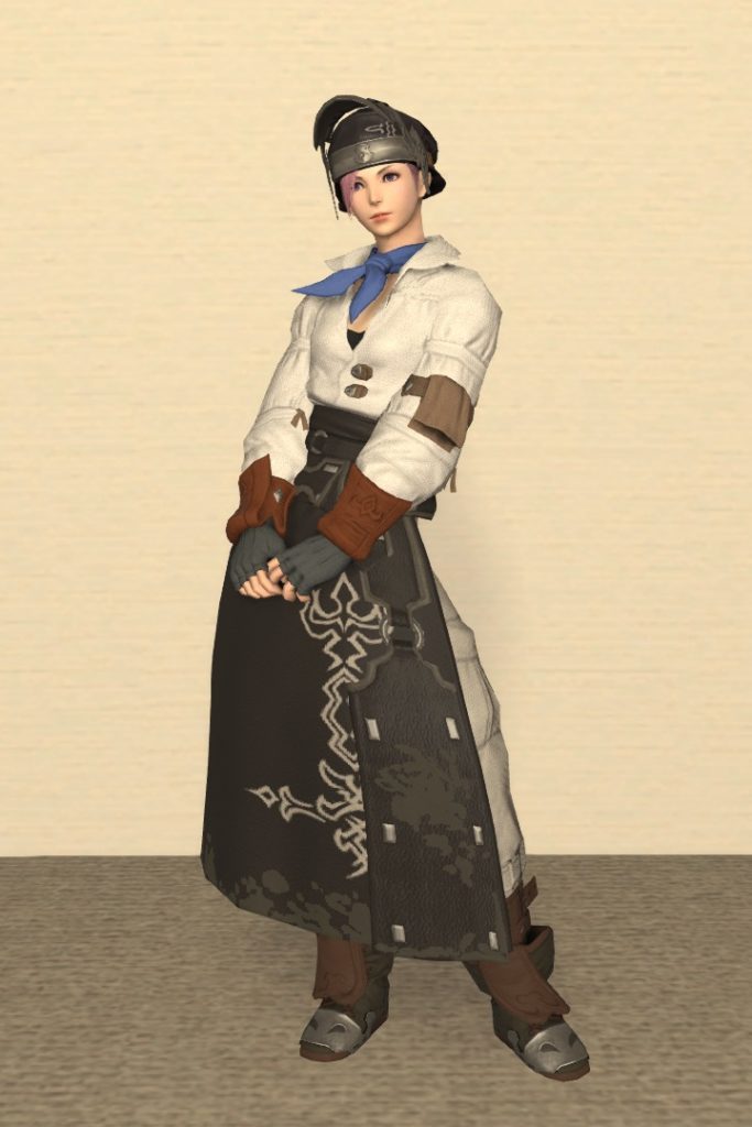 甲冑師Lv50：アーモラー装備 正面