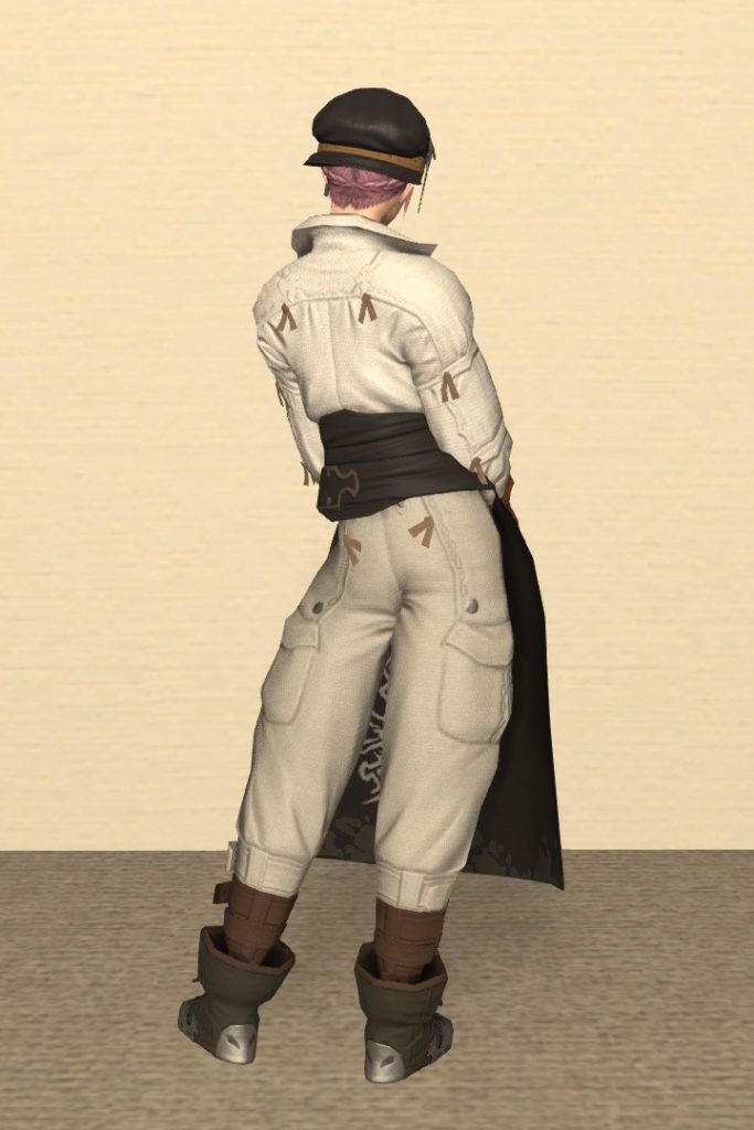 甲冑師Lv50：アーモラー装備 背面