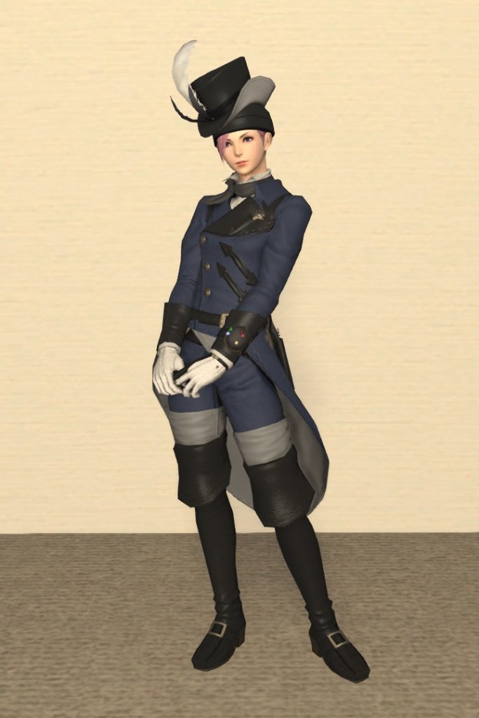 裁縫師Lv50：ウィーバー装備 正面