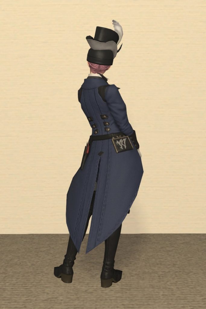 裁縫師Lv50：ウィーバー装備 背面