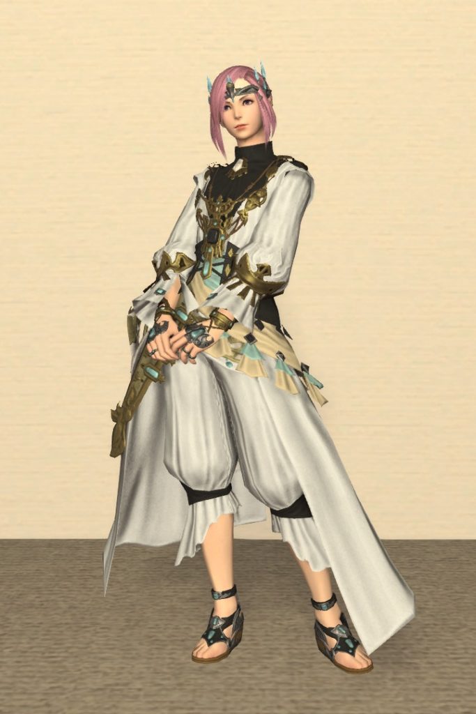 彫金師Lv60：ジェムキープ（ジェムマスター）装備 正面