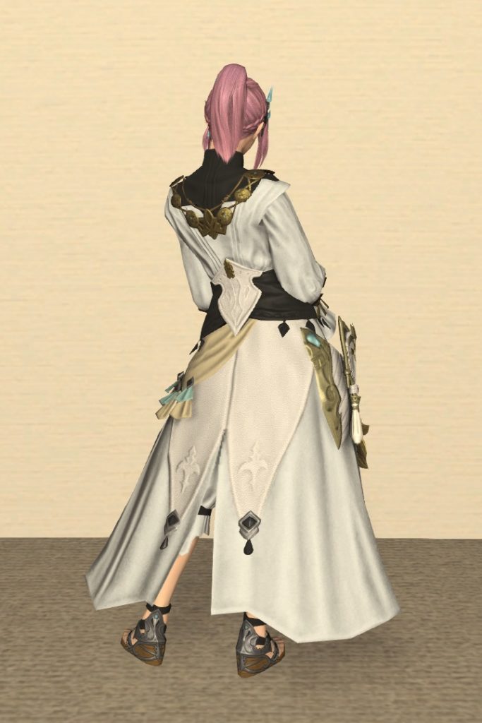 彫金師Lv60：ジェムキープ（ジェムマスター）装備 背面