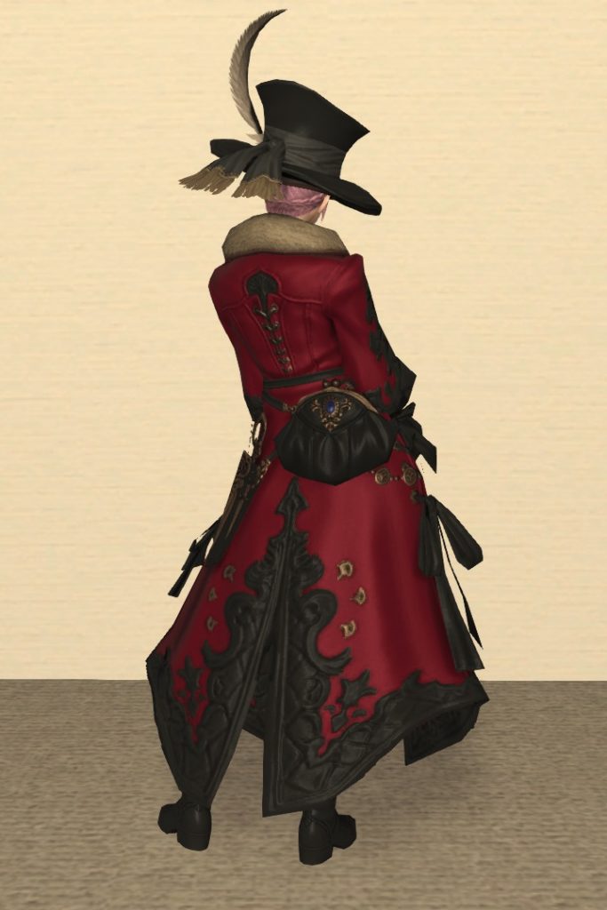 裁縫師Lv60：ボルトキープ（ボルトマスター）装備 背面