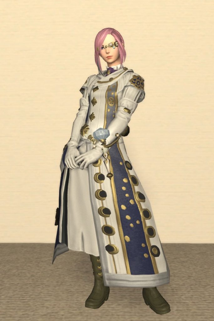 錬金術師Lv60：コルドロンキープ（コルドロンマスター）装備 正面