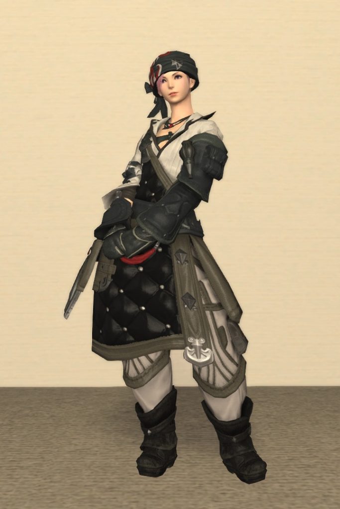 鍛冶師Lv70：フォージキング装備 正面