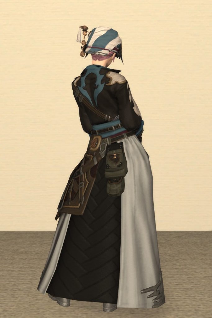 甲冑師Lv70：ハンマーキング装備 背面