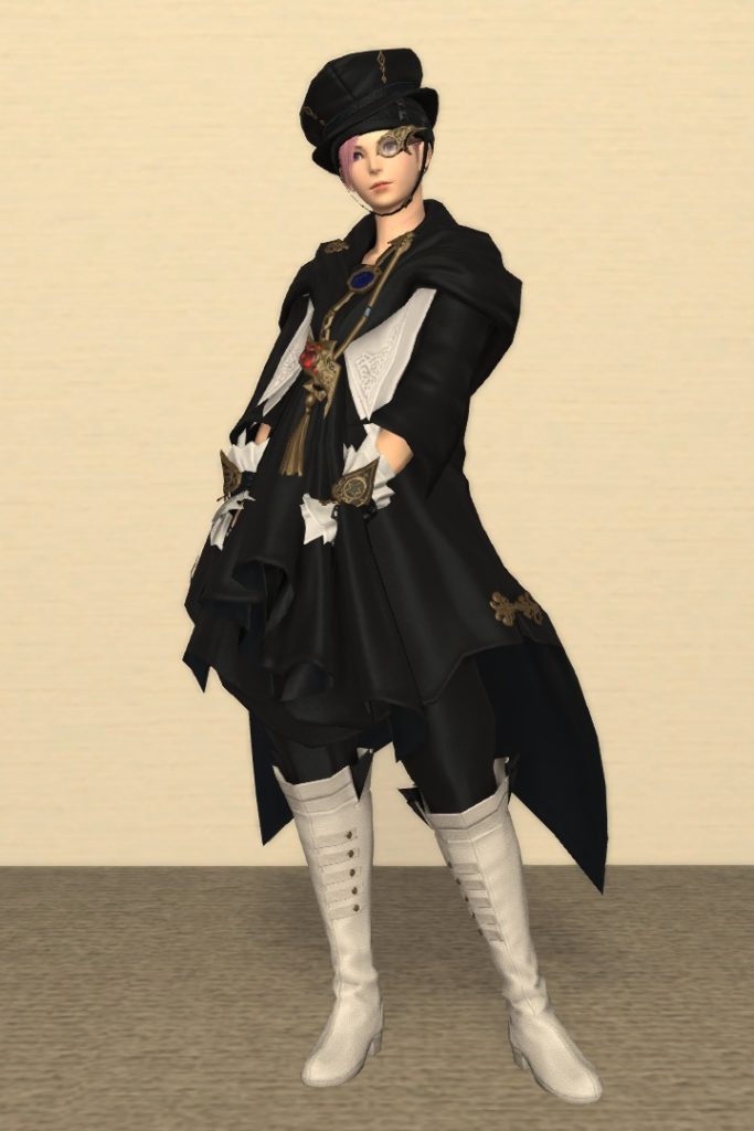 錬金術師Lv70：コルドロンキング装備 正面