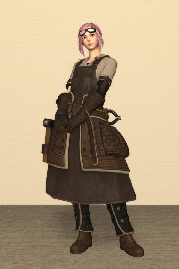 鍛冶師Lv80：フォージフィーンド装備 正面