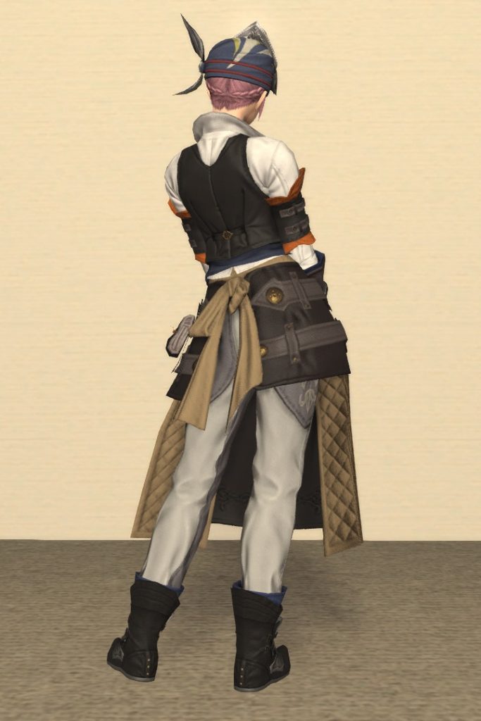 甲冑師Lv80：ハンマーフィーンド装備 背面