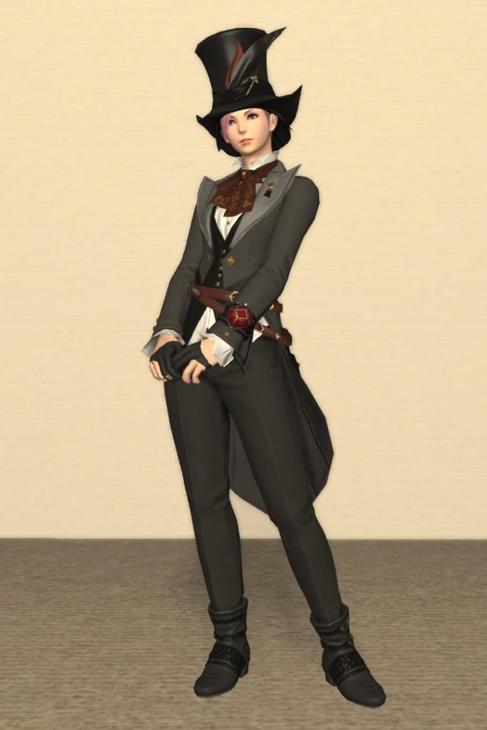 裁縫師Lv80：ボルトフィーンド装備 正面