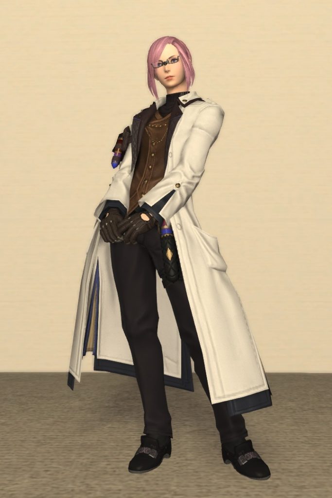 錬金術師Lv80：コルドロンフィーンド装備 正面