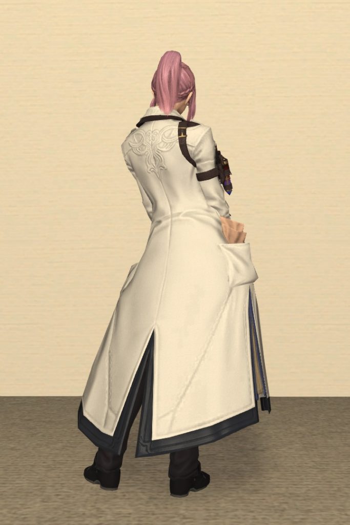 錬金術師Lv80：コルドロンフィーンド装備 背面